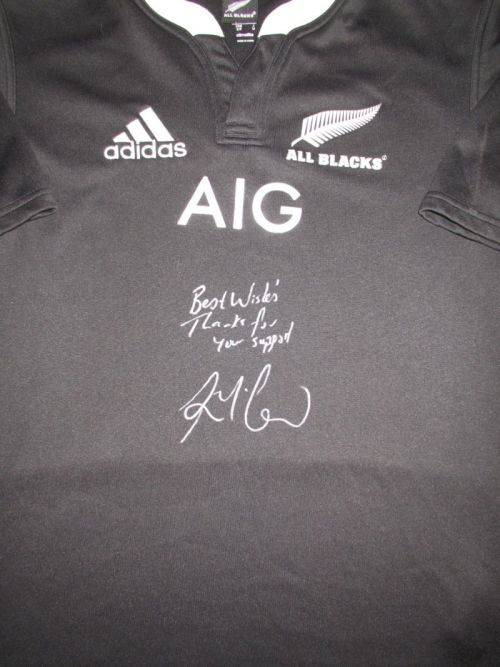New Zealand All Blacks Rugby Jersey - Signed