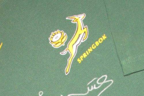 Springbok Rugby Jersey RWC 2003 - Signed