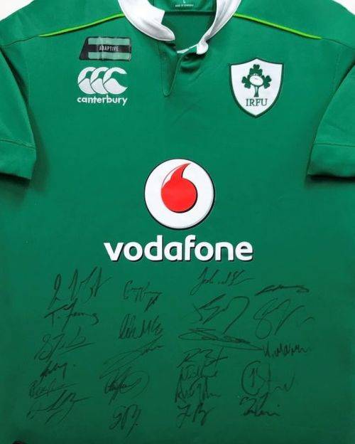 Ireland Rugby Jersey 2016 - Signed