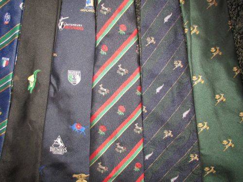 10 x Rugby Ties - Springbok