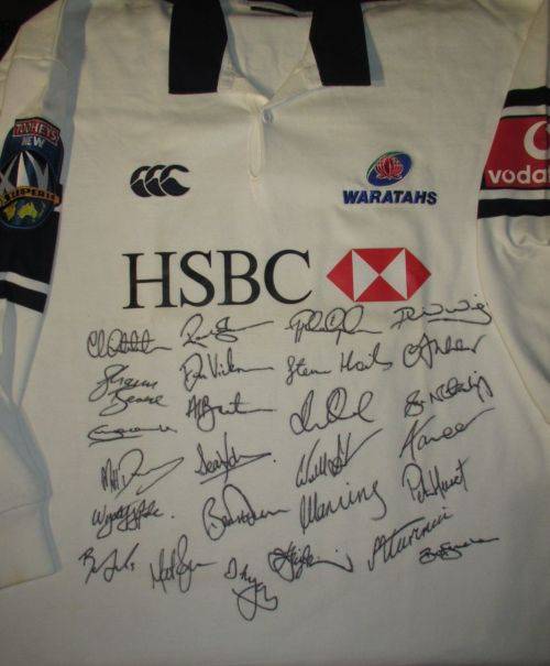 Waratahs Rugby Jersey 2006 - Signed