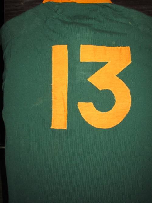 Springbok Rugby Jersey 1985 - Signed