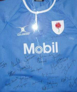 Blue Bulls Rugby Jersey Signed 2002