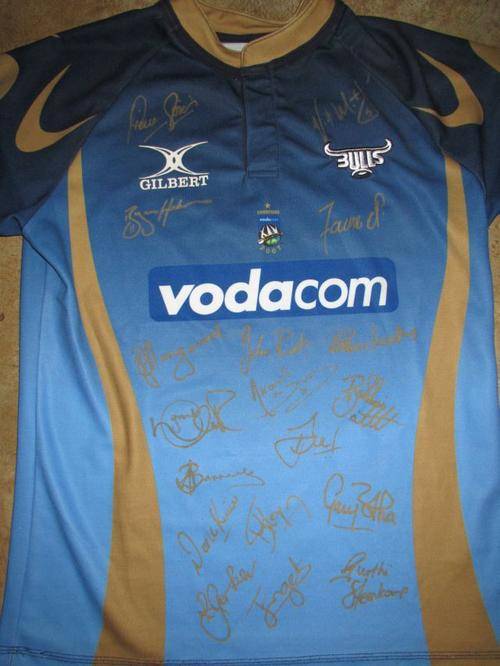 Bulls Super 14 Rugby Jersey - Signed