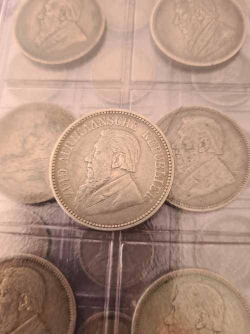 1896 ZAR HALF CROWN