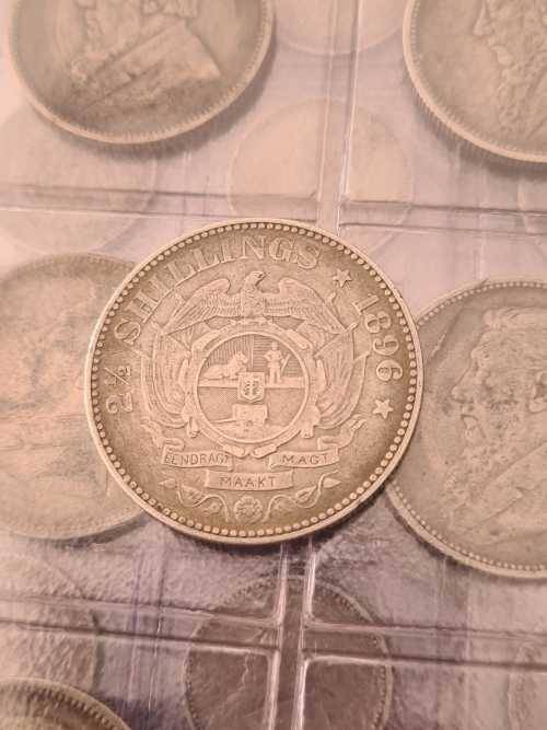 1896 ZAR HALF CROWN