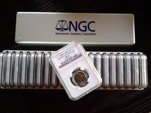 20 x 2008 NGC Graded MS66's and NGC Container. - Bid per Coin !!! - ALL IN SEQUENCE !!