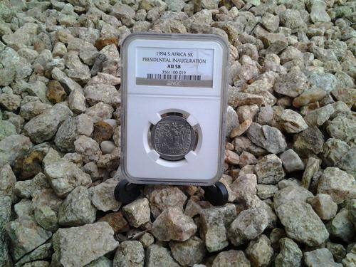 ** 1994 Presidential Inauguration R5 Coin - AU58 NGC Graded - RARE Grade !!! **