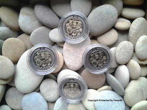 ** 2011 SARB 90th Anniversary R5 Coin - UNC - Capsulated **