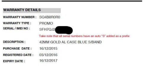 Apple iWATCH SPORT 42mm Gold Aluminum - Sport Band Midnight Blue