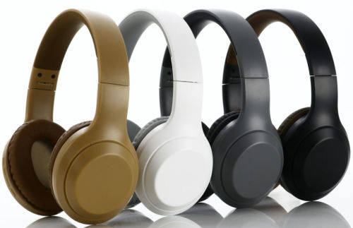 Bluetooth 5.0 Wireless Headphones - BT1628 - Brown