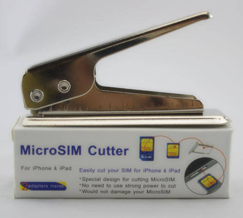 MICRO SIM CARD CUTTER With 1 FREE ADAPTERS Convert Card and 1 iphone tray open eject pin