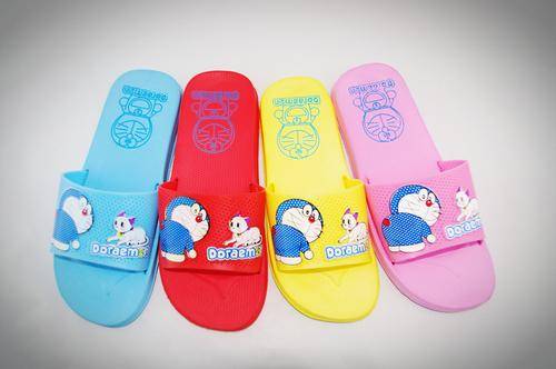 Assorted Colors Cute Cartoon Doraemon Slippers (Extra Soft)