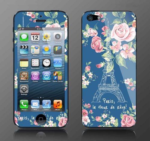 Colorful Screen Protector for Iphone 5 / 5s(front & back)