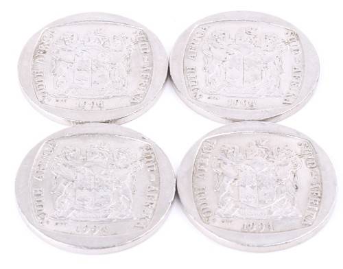 1994 R5 Presidential Inauguration coin - 4 Pieces