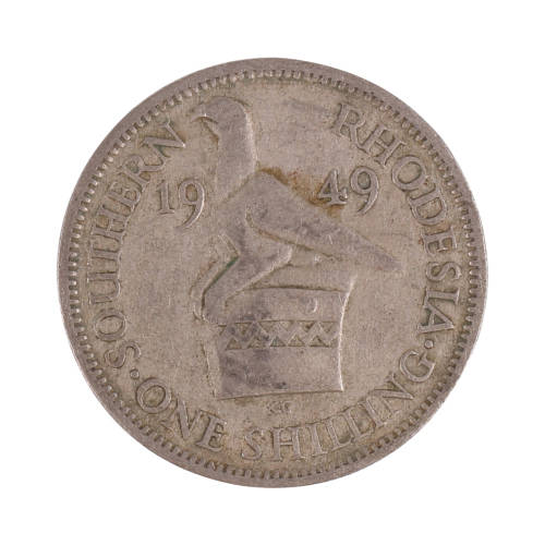 1949 Southern Rhodesian lot (Fine Detail) - Half Crown + 2 Shilling + 1 Shilling + 6 Pence