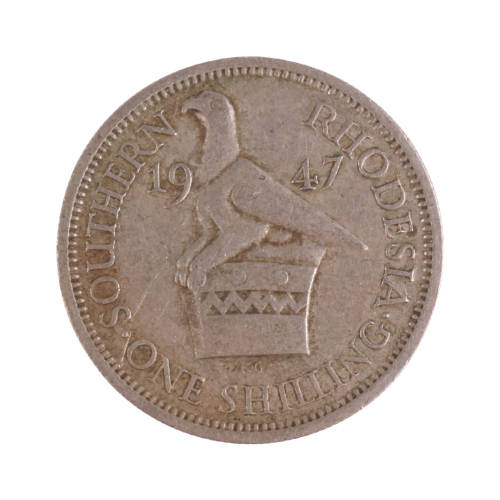 1947 Southern Rhodesian lot (Fine Detail) - Half Crown + 2 Shilling + 1 Shilling + 6 Pence + 1 Penny