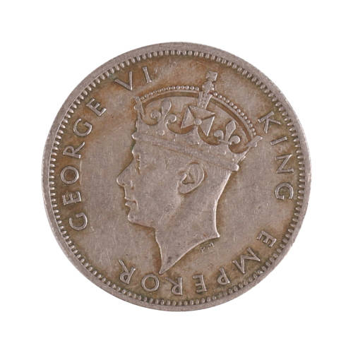 1947 Southern Rhodesian lot (Fine Detail) - Half Crown + 2 Shilling + 1 Shilling + 6 Pence + 1 Penny