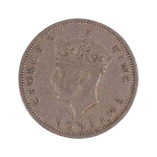 1947 Southern Rhodesian lot (Fine Detail) - Half Crown + 2 Shilling + 1 Shilling + 6 Pence + 1 Penny
