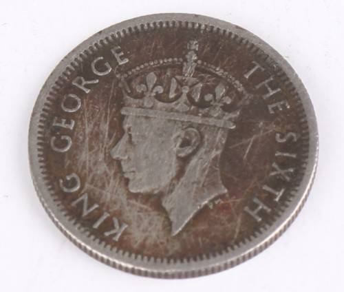 1949 Southern Rhodesian lot (Fine Detail) - Half Crown + 1 Shilling + 6 Pence