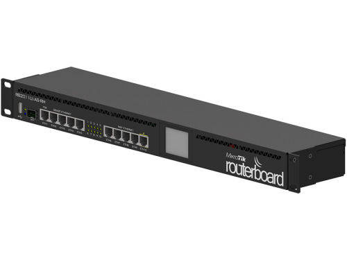 MikroTik 10 Port Ethernet 1SFP Rack-Mount Router RB2011UiAS-RM