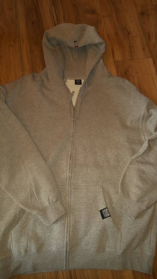 ORIGINAL - QUICKSILVER - Large - Brand New - HOODIE (Light Grey)
