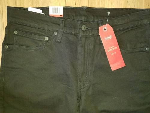 ORIGINAL 511 LEVI'S - Mens Jeans - SIZE W32L32 - Brand New - Black