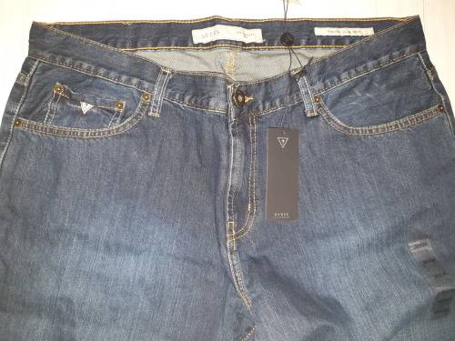 Original GUESS JEANS - SIZE W36L34 - Brand New - Blue