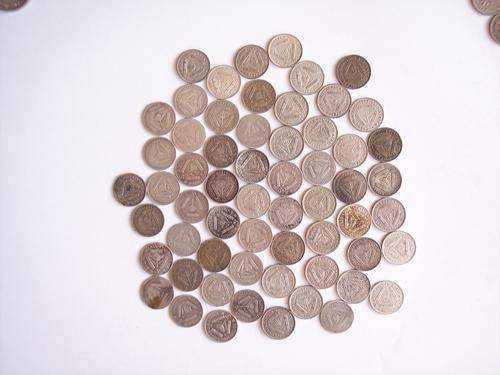 3p-60 UNION OF SA SILVER TICKEYS-SOME WITH HIGH VALUE