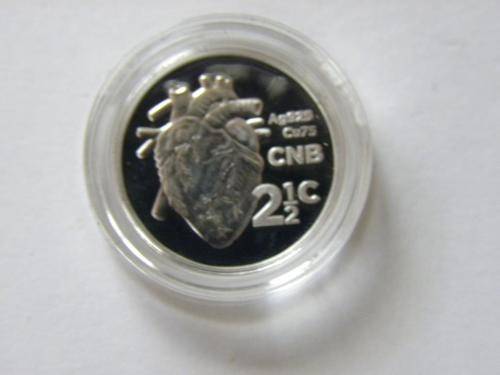 2017 - 50th ANNIVERSARY OF 1stHEART TRANSPLANT FLYPRESS CT MINT MARKED TICKEY.IN SAM POUCH+COA