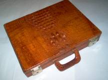 Genuine Crocodile Leather Brief Case