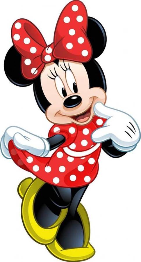 Minnie Mouse Edible Picture Cake Toppers