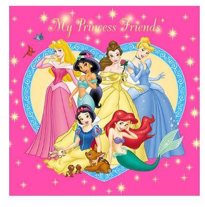 Disney Princess Edible Cake & Cupcake Toppers Pack
