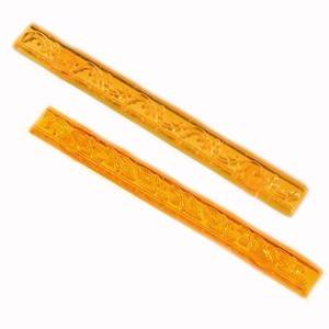 Scroll and Leaf Ribbon Gumpaste Cutters - Cake decorating equipment