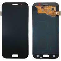 Samsung Galaxy A5 2017 complete LCD (Black) PLUS Tempered Glass