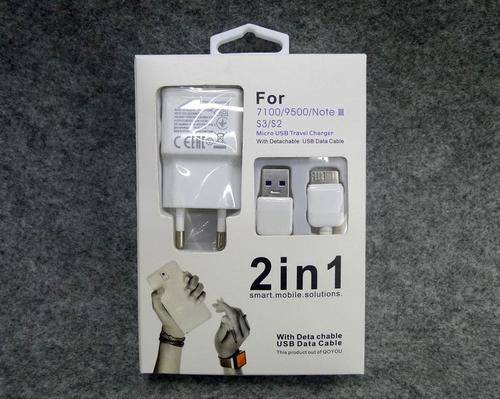 Universal 2 in 1 Micro USB Charger for all Sony phones