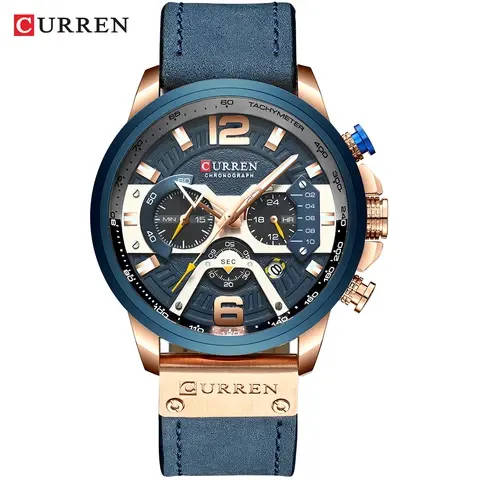 Curren Fashion Classic Chronograph Mens Watch