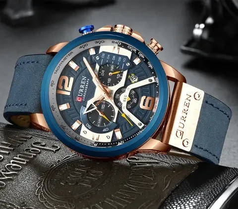 Curren Fashion Classic Chronograph Mens Watch