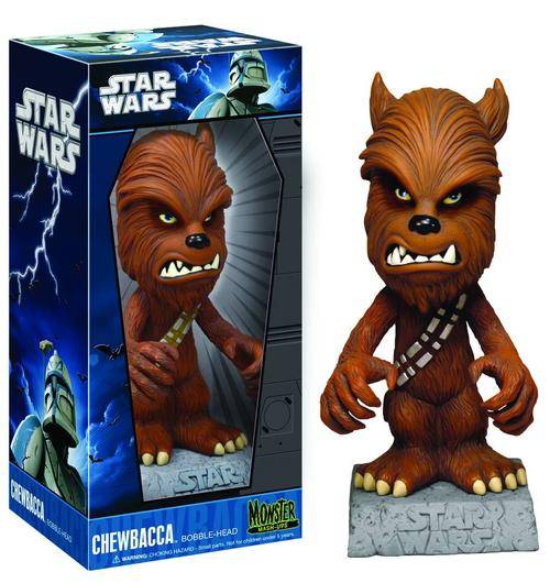 STAR WARS CHEWBACCA MONSTER MASH-UPS BOBBLE - HEAD