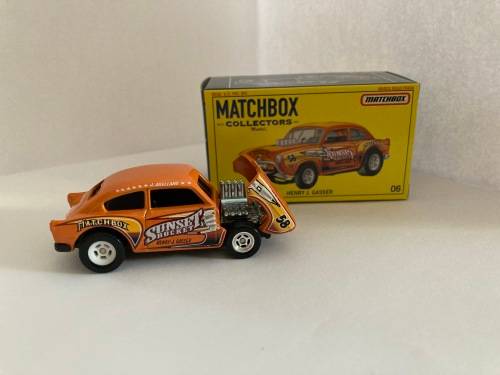Matchbox , Henry J. Gasser , with Box , Not in Blister - loose
