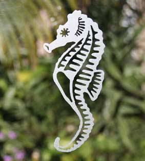 Sandblast Stickers ( Seahorse )