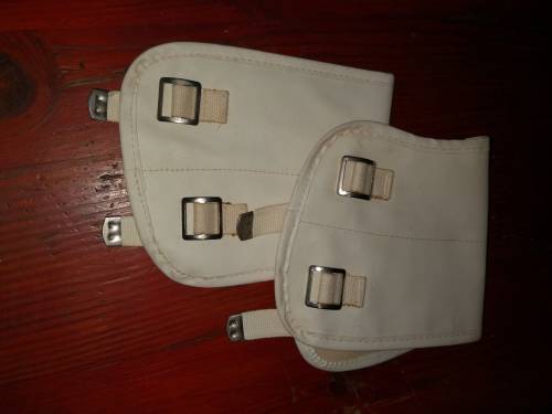 SADF/SANDF White Parade Leg Guards / Gaiters