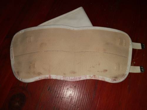 SADF/SANDF White Parade Leg Guards / Gaiters