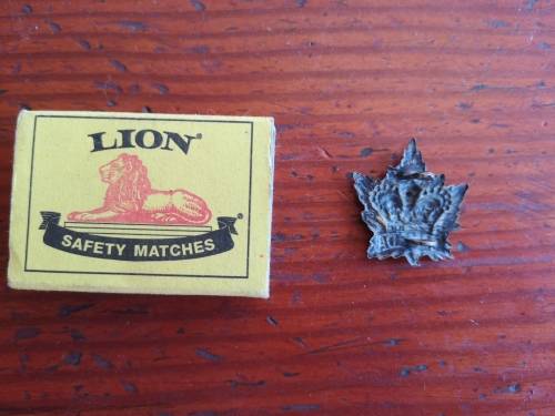 Victorian Canadian collar badge