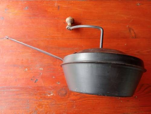 RARE Vintage coffee bean roasting pan