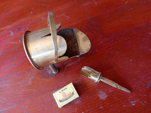 German WW1 Schutztruppen Trench Art Sugar Bowl