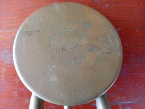 German WW1 Schutztruppen Trench Art Sugar Bowl