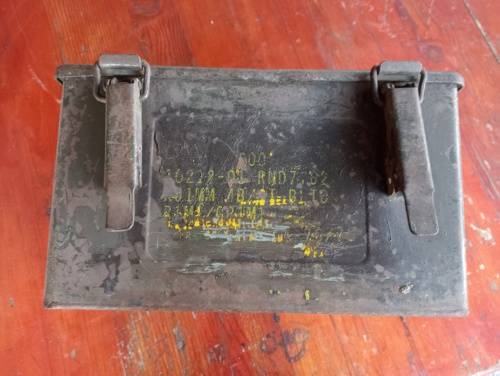 SADF Bush War 7.62mm Browning Ammo Box