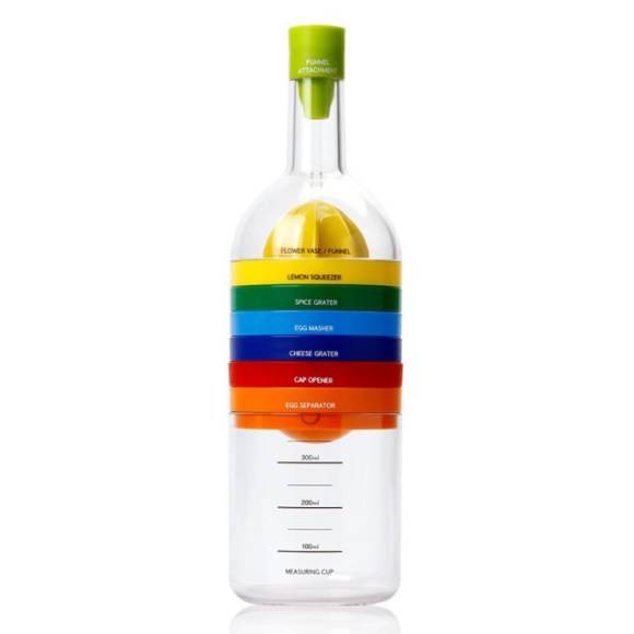 8 All-in-One Kitchen Bottle Combination Set