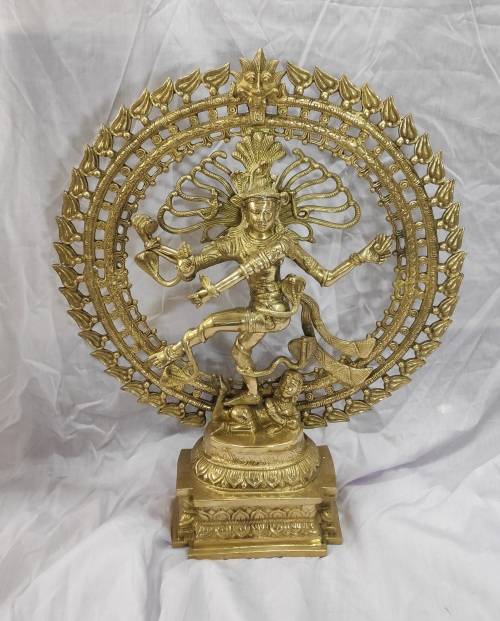 Solid Brass Natraja ( Dancing Shiva ) 69cm Height